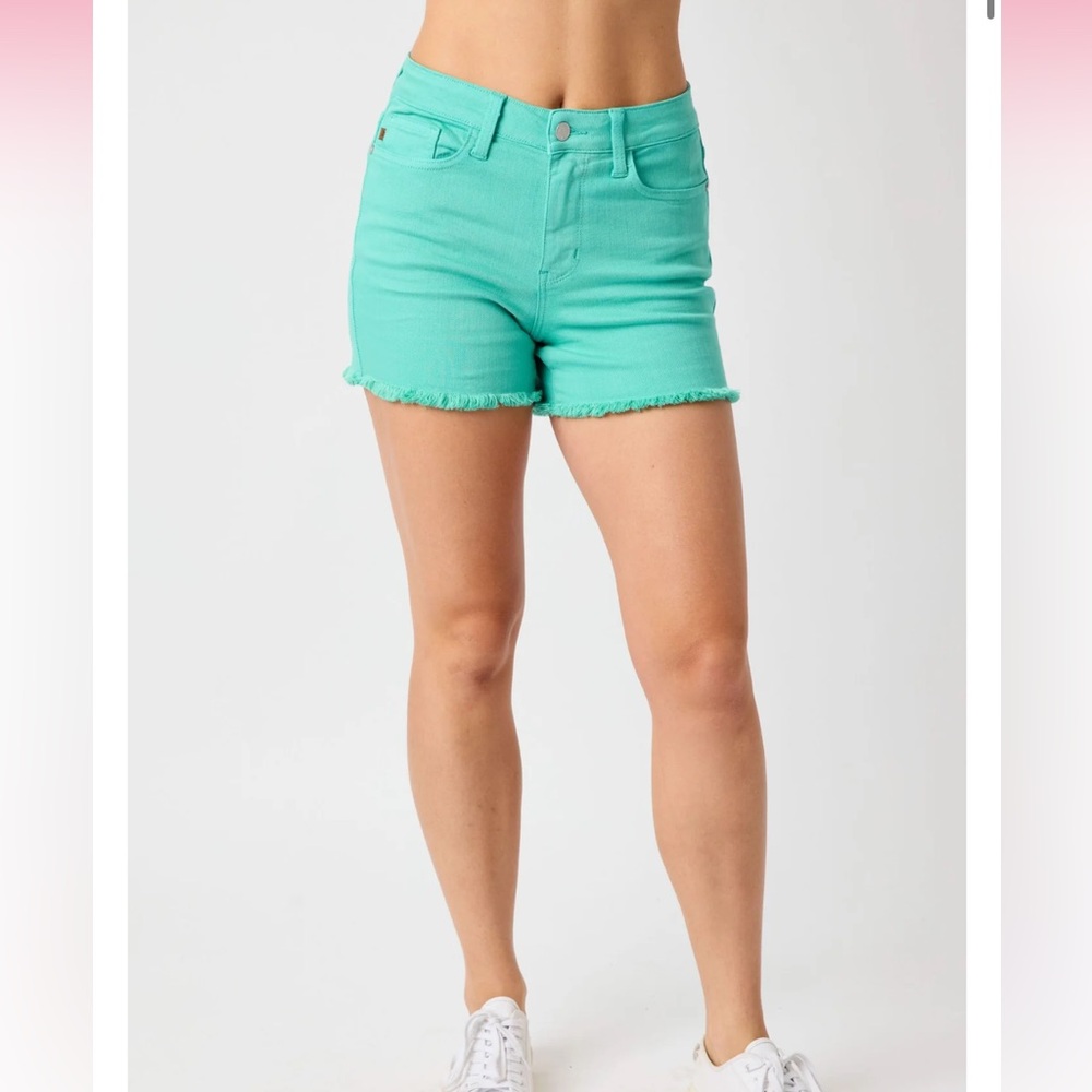 Judy Blue Aqua shorts size medium